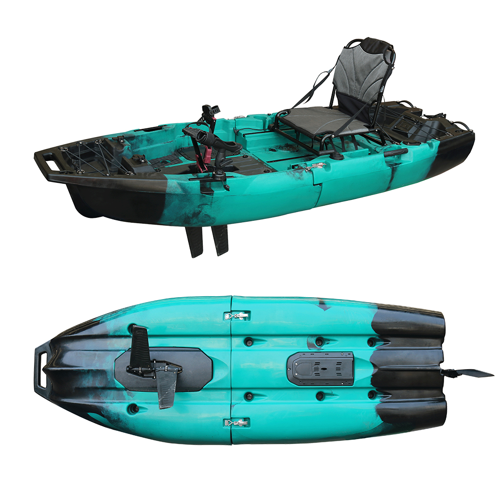 Fishing Kayak Sit In - Kajak modułowy HDPE 8 stóp 2,5