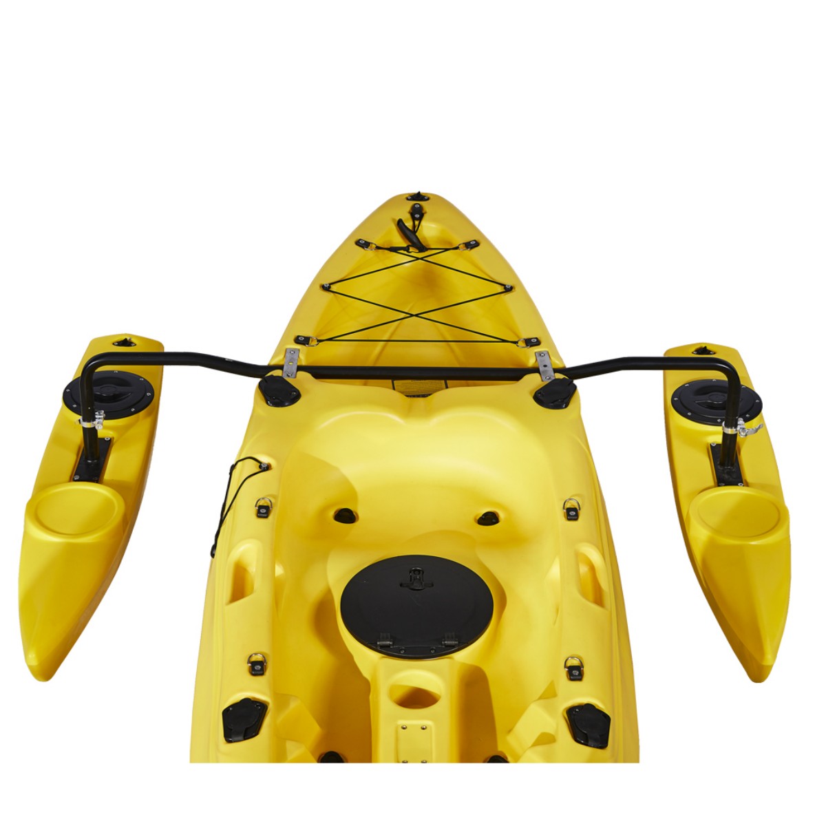 Fishing Kayak Sit In - Plastikowy stabilizator do kajaka łódź rybacka