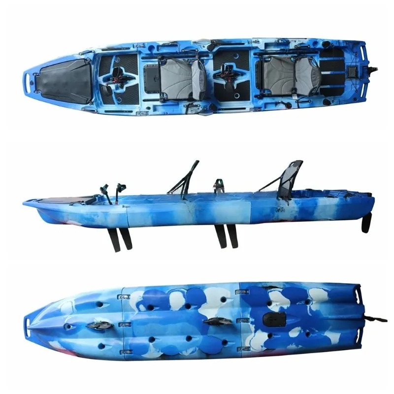 Fishing Kayak Sit In - 2-osobowy modułowy kajak wędkarski typu sit-on-top