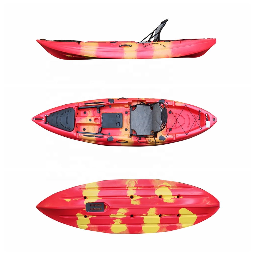 Fishing Kayak Sit In - 10ft Jedna osoba siedzi na górze