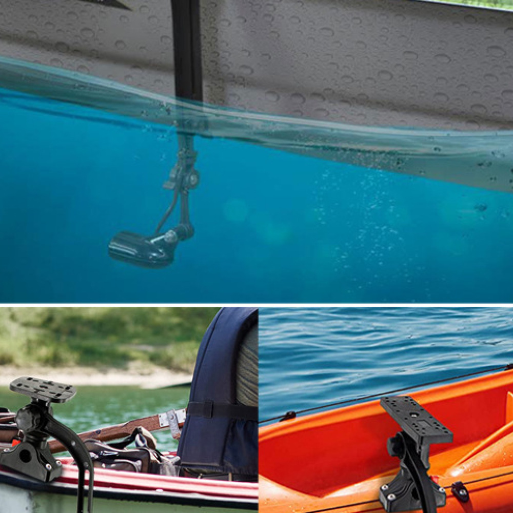Fishing Kayak Fish Finder Mount - Uchwyt wspierający echosondę do łodzi rybackiej,
