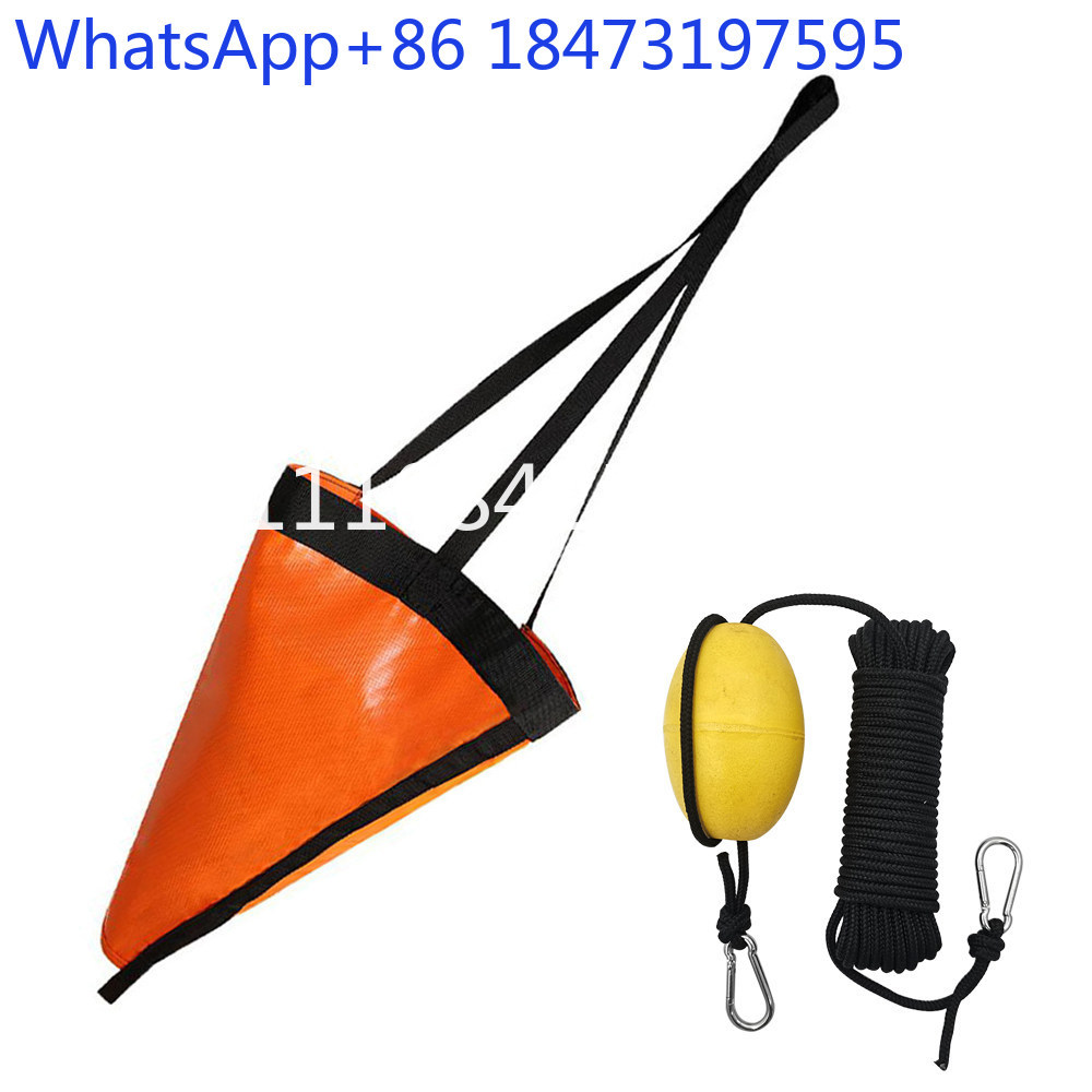 Fishing Kayak Anchor - Kotwica trakcyjna, lina kotwiczna do łodzi,