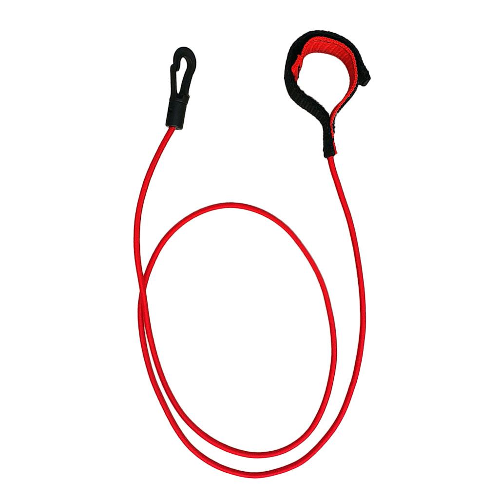Fishing Kayak Paddle Leash - Elastyczna linka bungee do wiosła kajakowego,