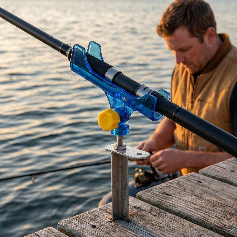 Fishing Kayak Rod Holder - Uchwyt na wędkę 360° regulowany do