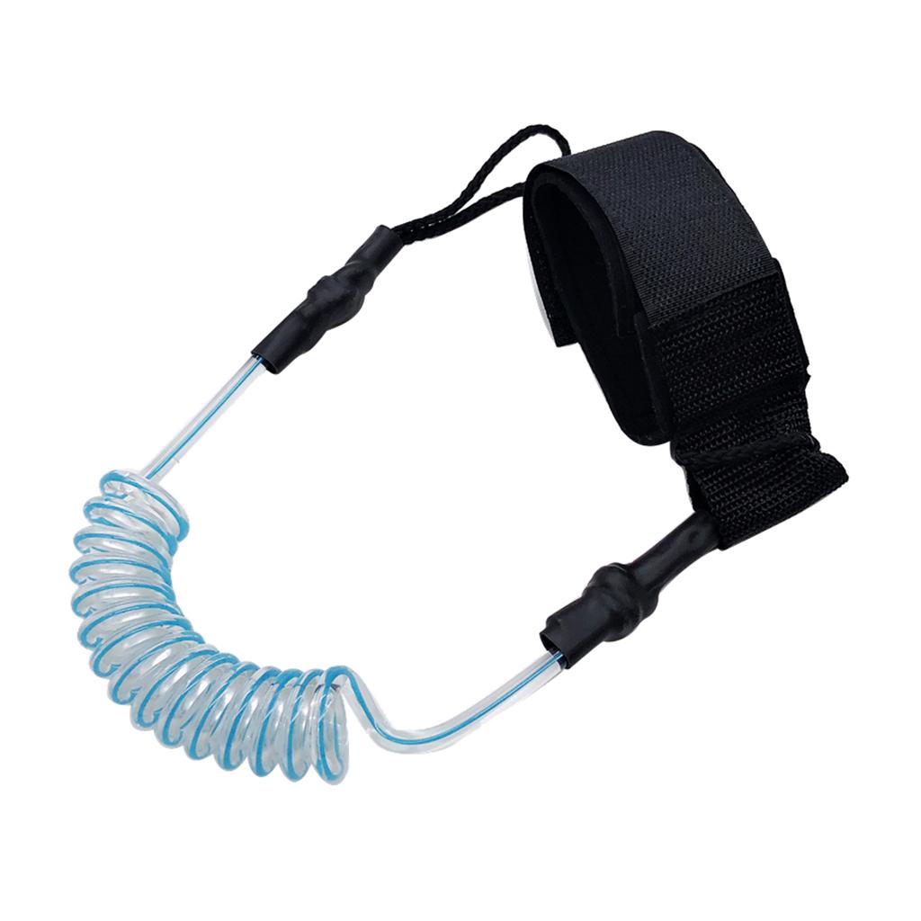 Fishing Kayak Paddle Leash - Smycz spiralna 4' do deski surfingowej,