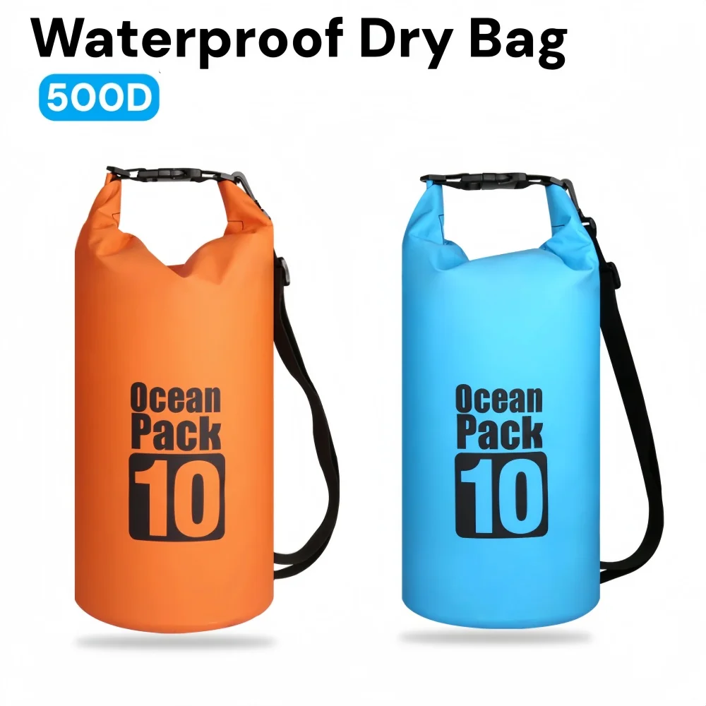 Fishing Kayak Storage Bag - Wodoszczelna torba sucha 500D, pływająca, z