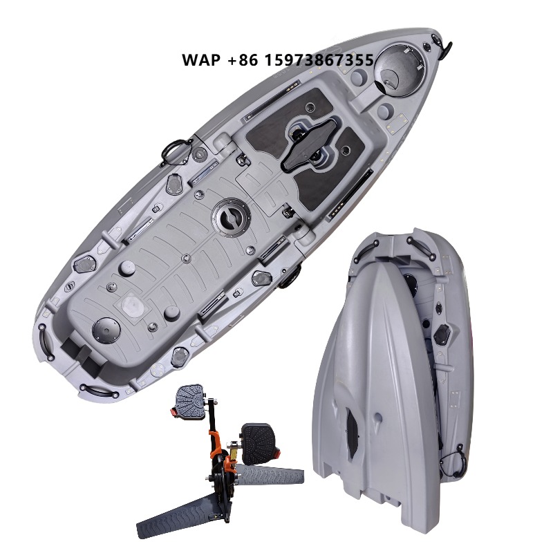 Fishing Kayak Pedal Drive - Kajak wędkarski składany z tworzywa sztucznego