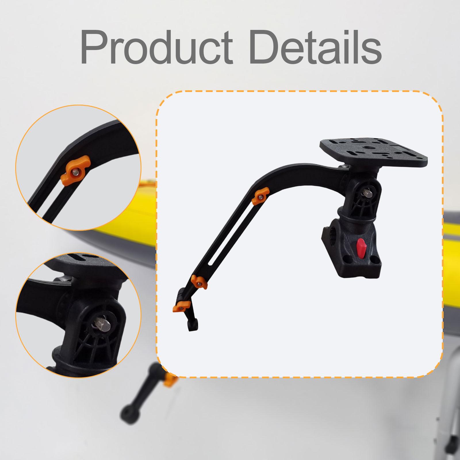 Przenośny uchwyt do echosondy, – Fishing Kayak Fish Finder Mount recenzja i cena