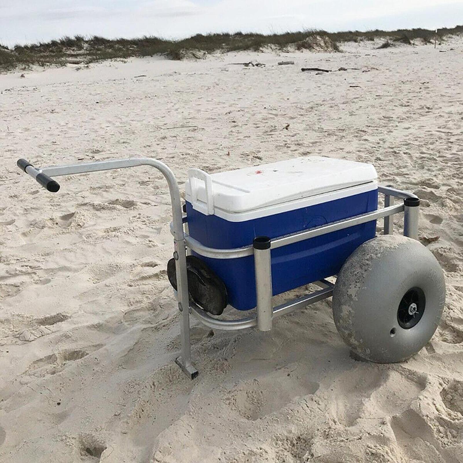 16-calowe kółka do wózków, duż – Fishing Kayak Cart recenzja i cena