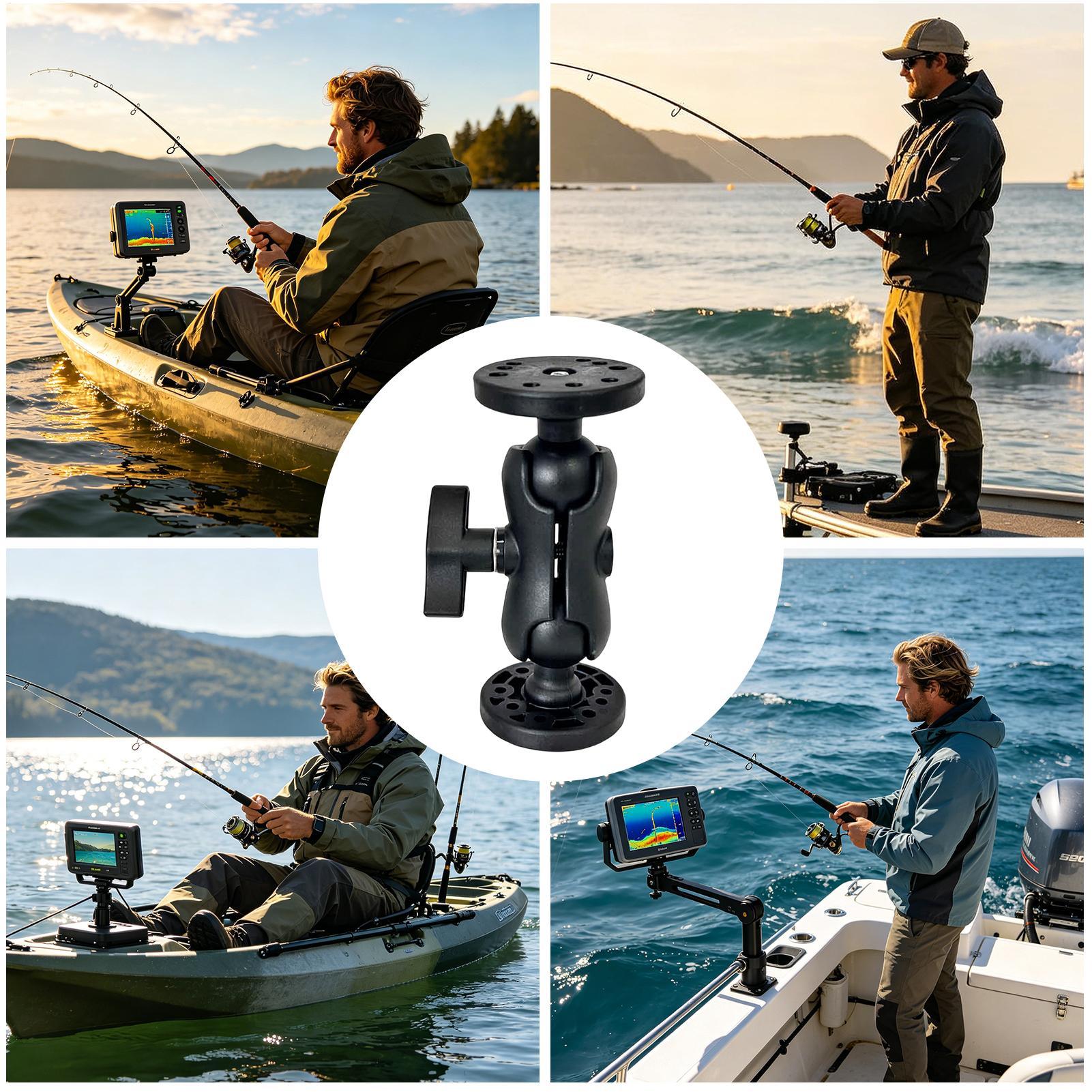 Uchwyt na echosondę do kajaka, – Fishing Kayak Fish Finder Mount recenzja i cena