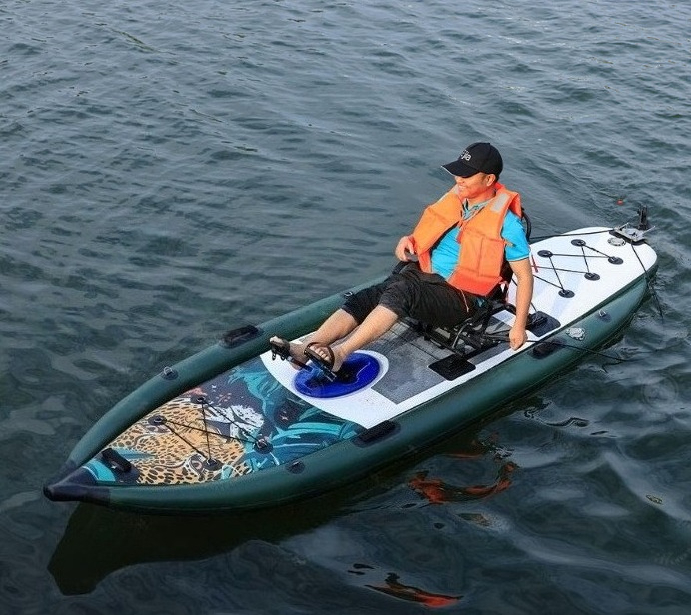 Profesjonalny jednoosobowy kaj – Fishing Kayak Pedal Drive recenzja i cena