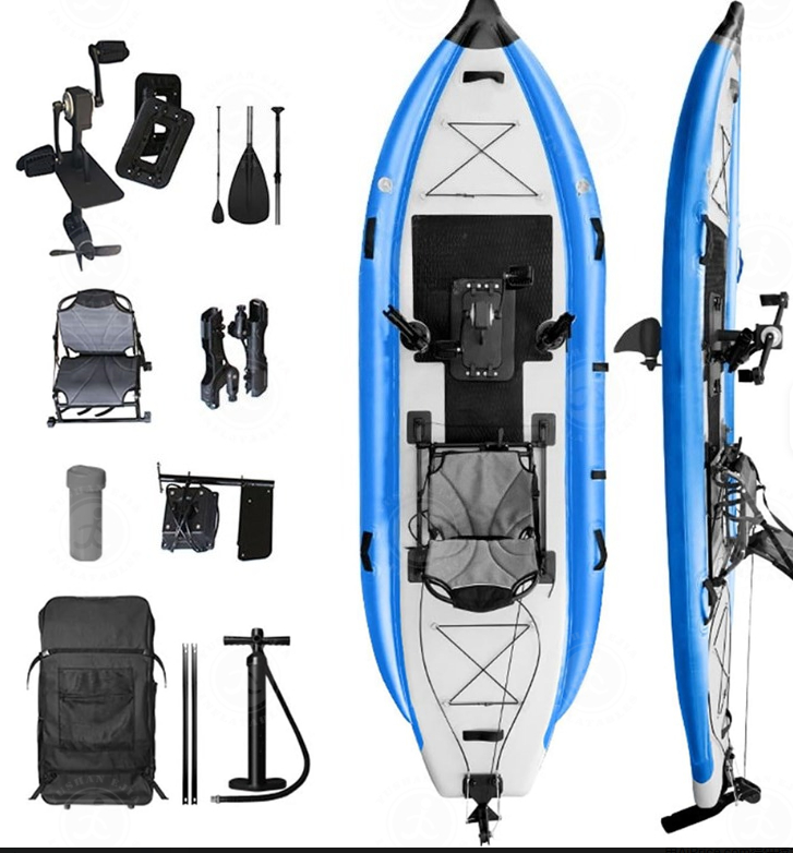 Profesjonalny jednoosobowy kaj – Fishing Kayak Pedal Drive recenzja i cena