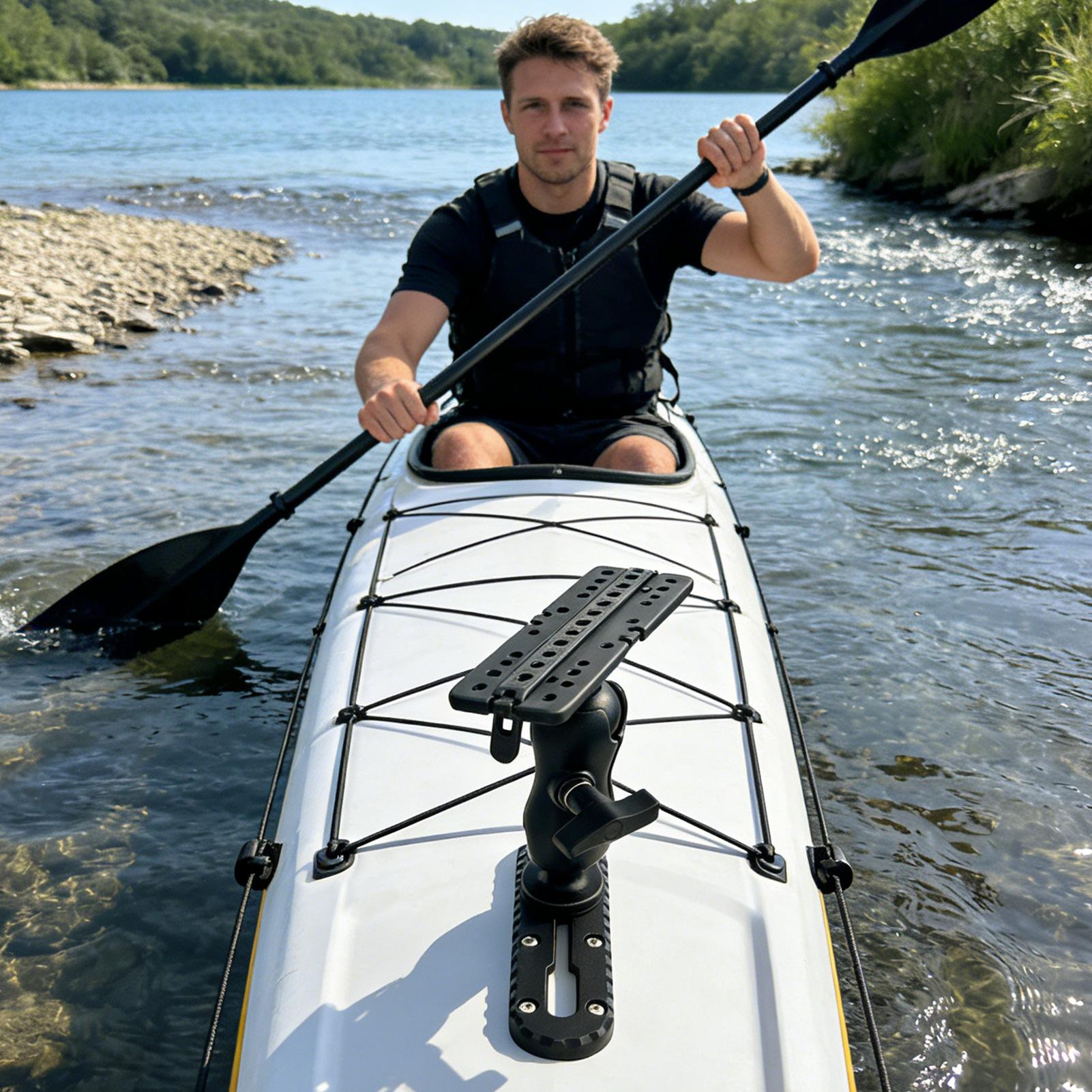Uchwyt na szynę kajakową ze śr – Fishing Kayak Fish Finder Mount recenzja i cena