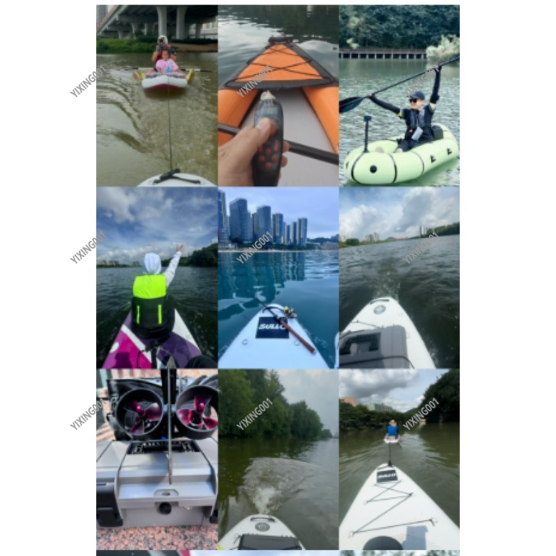Podwójny silnik wodny do kajak – Fishing Kayak Trolling Motor recenzja i cena