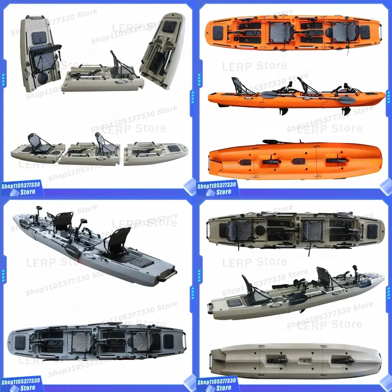 Modułowy kajak 14,5 stopy, dwu – Fishing Kayak Sit In recenzja i cena