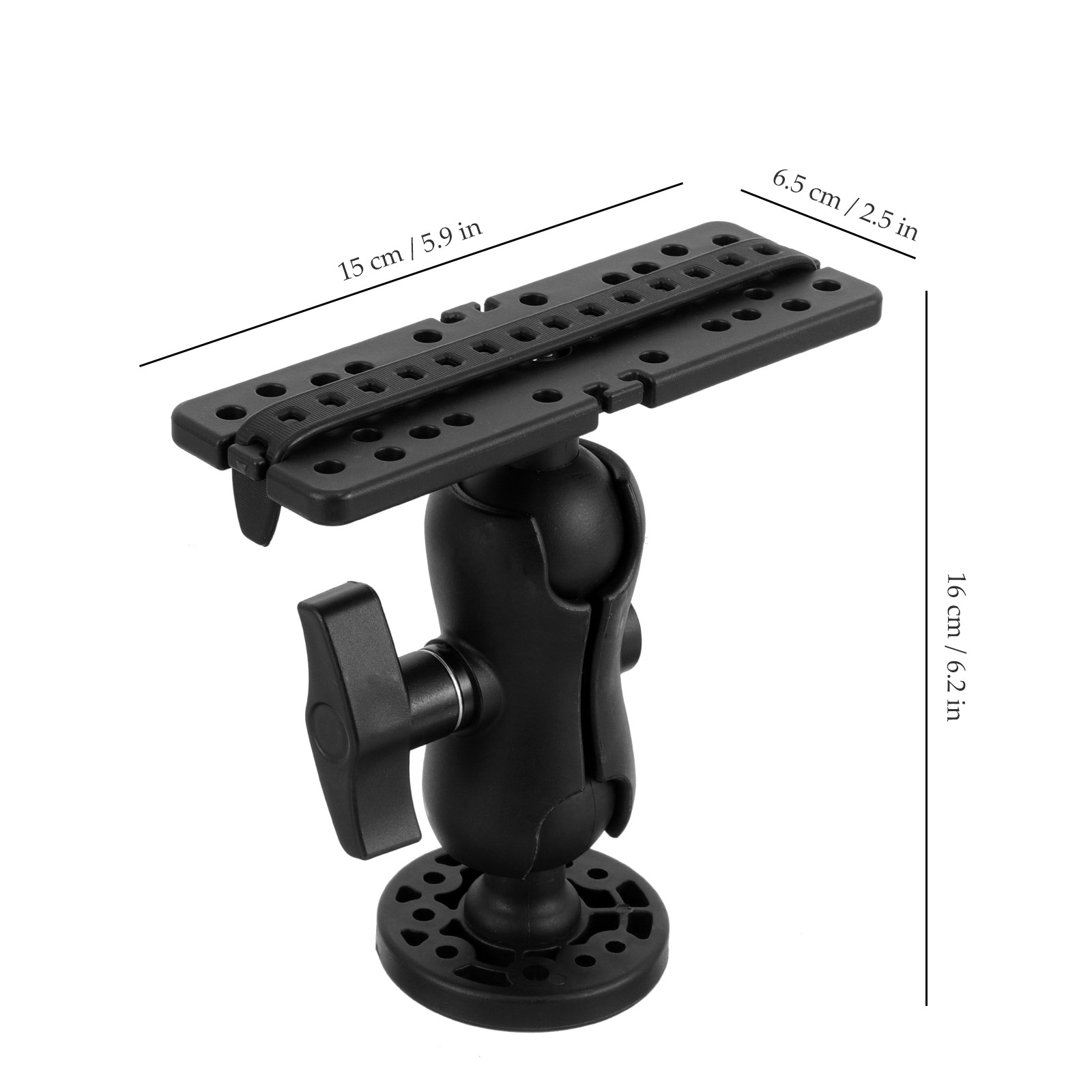 Solidny uchwyt do echosondy do – Fishing Kayak Fish Finder Mount recenzja i cena