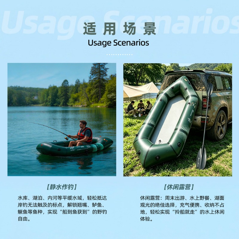 Łódka wędkarska BLFst Fly Fish – Fishing Kayak Inflatable recenzja i cena