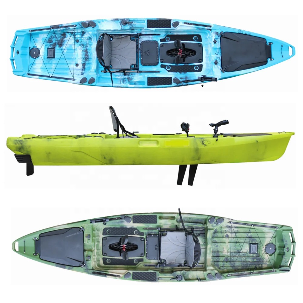 Kajak wędkarski 13 stóp z napę – Fishing Kayak Trolling Motor recenzja i cena