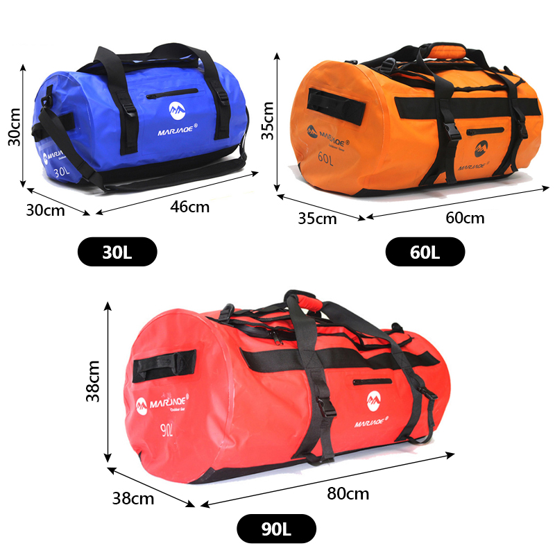 30L 60L 90L Wodoodporna torba  – Fishing Kayak Storage Bag recenzja i cena