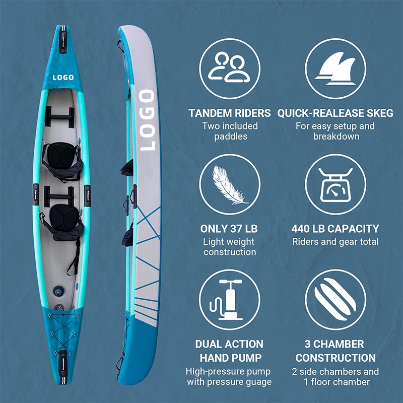 Kajak Drop Stitch, ponton, kan – Fishing Kayak Sit In recenzja i cena