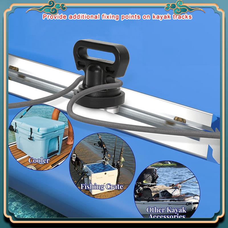 4 SZT. Morskie mocowania szyno – Fishing Kayak Crate recenzja i cena