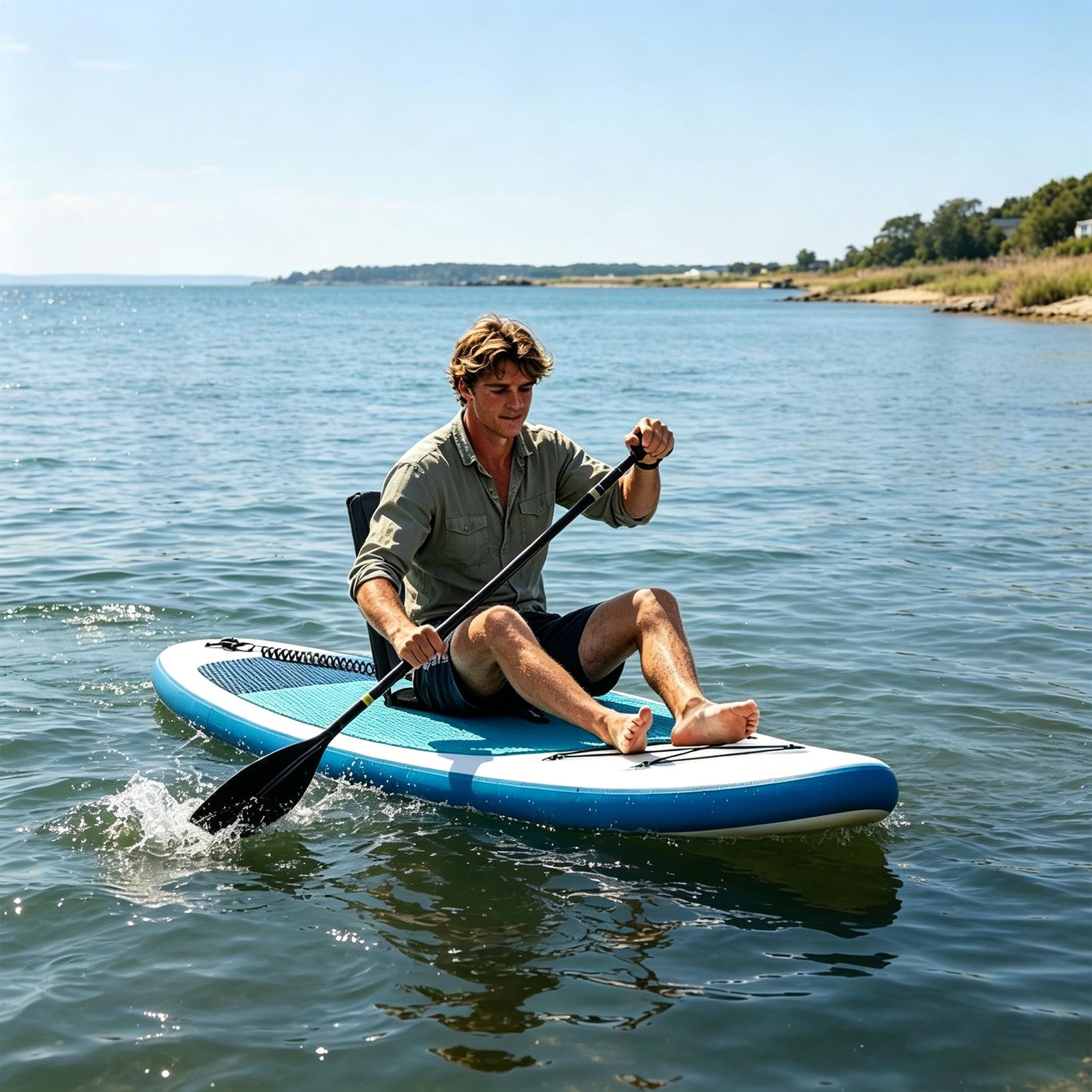 Przenośna poduszka na siedzeni – Fishing Kayak Paddle recenzja i cena