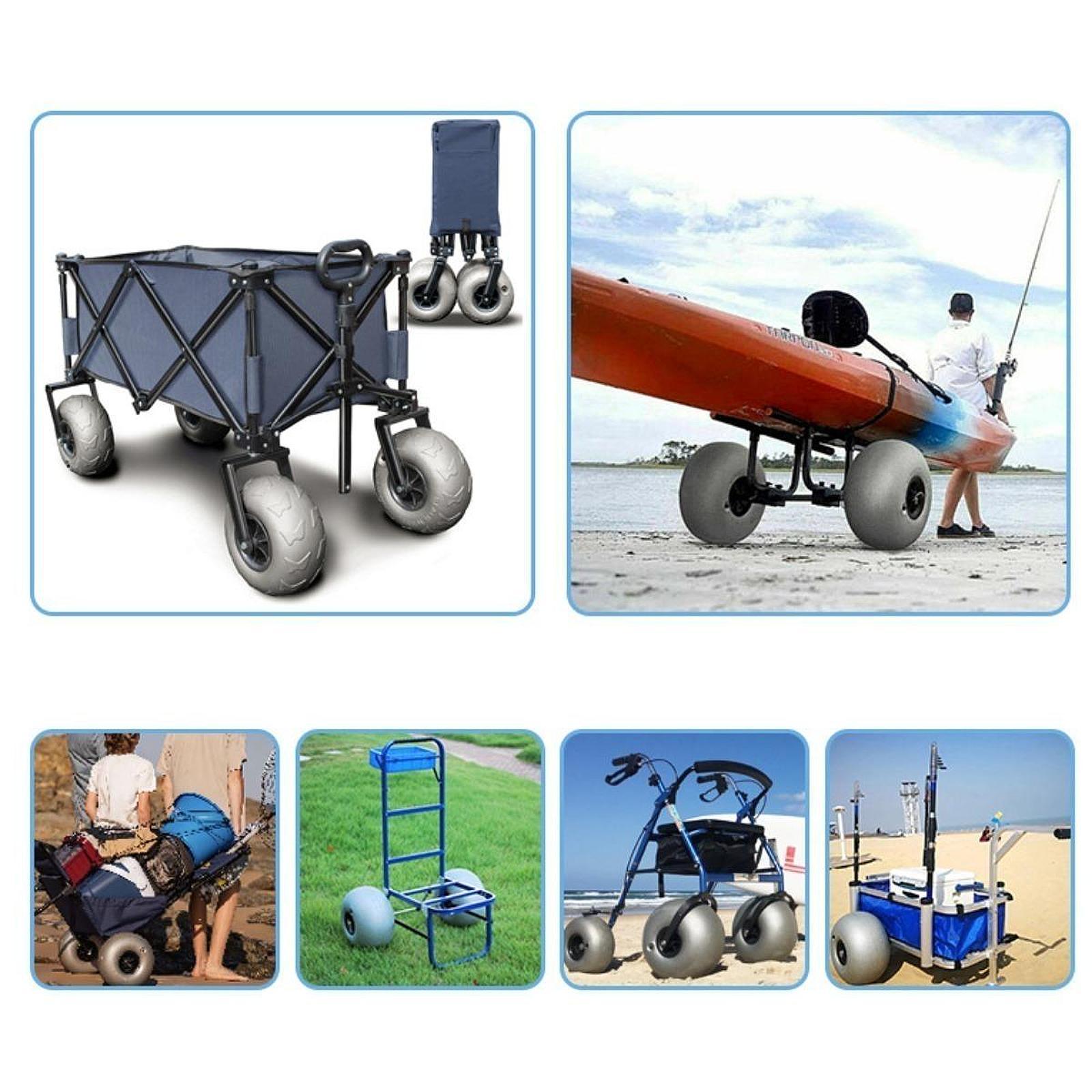16-calowe kółka balonowe, zami – Fishing Kayak Cart recenzja i cena