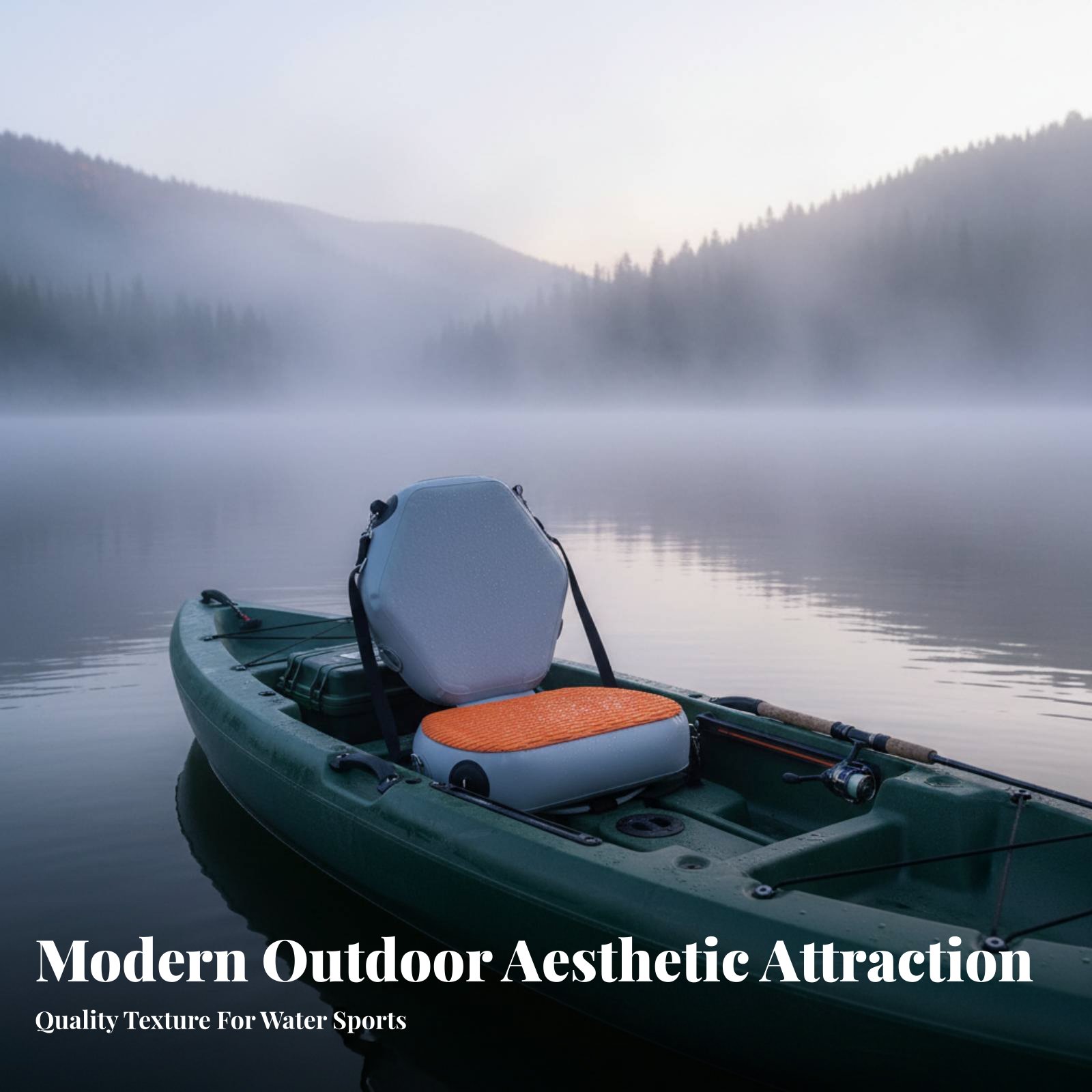 Nadmuchiwane siedzisko do kaja – Fishing Kayak Seat recenzja i cena