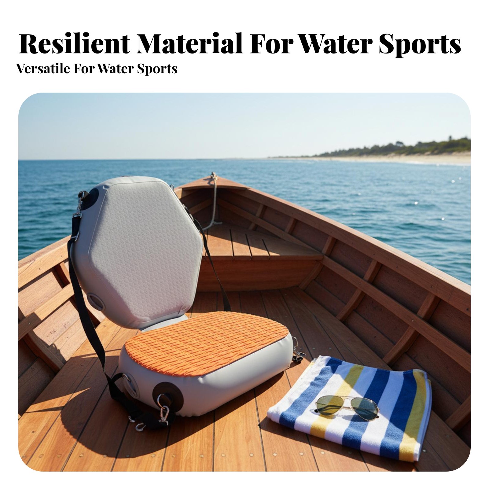 Nadmuchiwane siedzisko do kaja – Fishing Kayak Seat recenzja i cena
