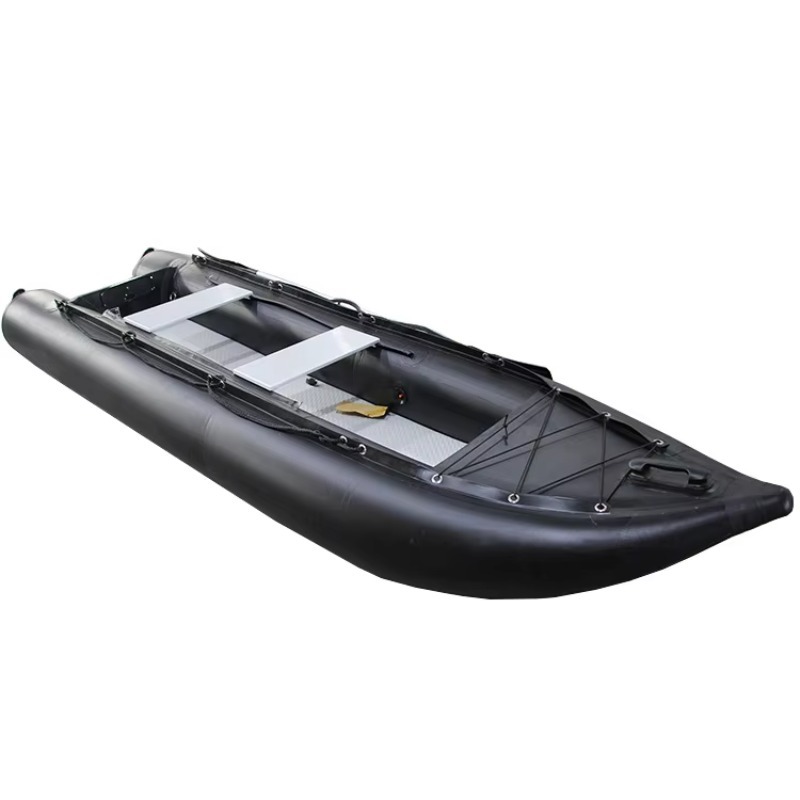 Kajaki, łodzie wiosłowe, łodzi – Fishing Kayak Inflatable recenzja i cena