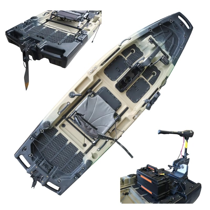 Kajak wędkarski jednoosobowy H – Fishing Kayak Pedal Drive recenzja i cena