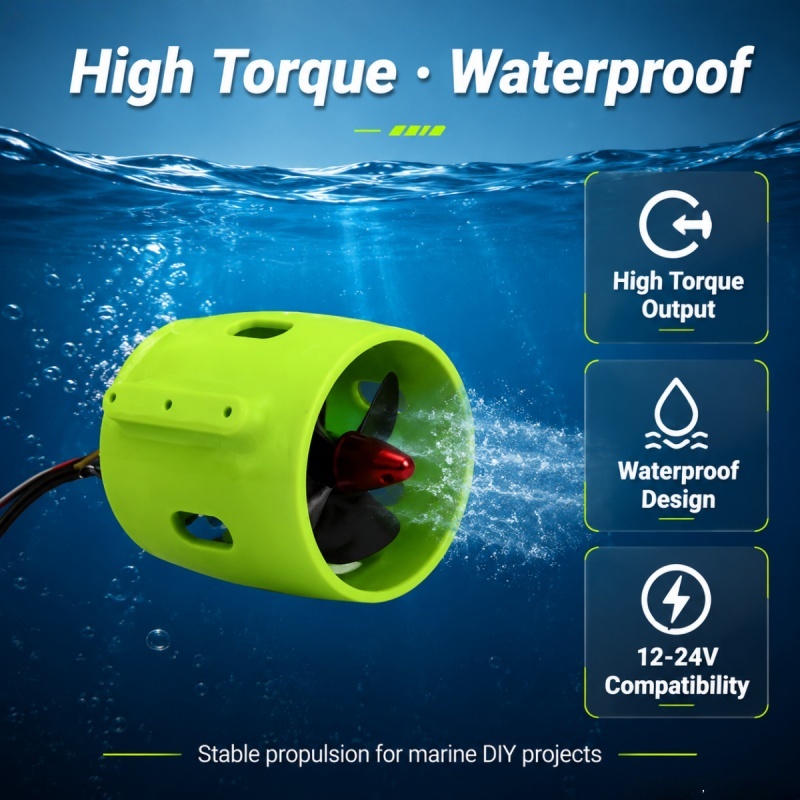 Silnik podwodny bezszczotkowy  – Fishing Kayak Trolling Motor recenzja i cena