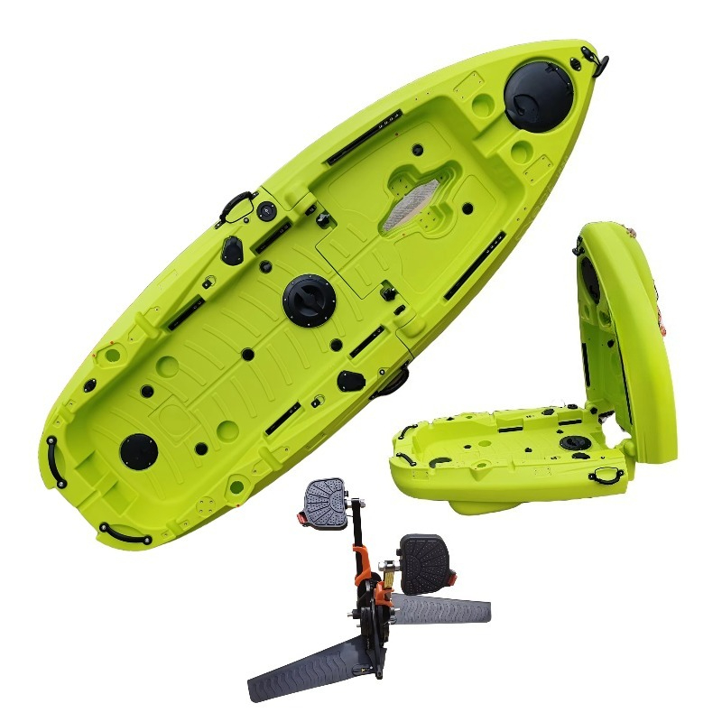 Kajak wędkarski składany z two – Fishing Kayak Pedal Drive recenzja i cena