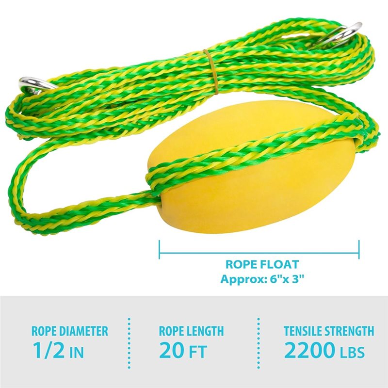 X08A Linka do kotwicy z bujną  – Fishing Kayak Anchor recenzja i cena