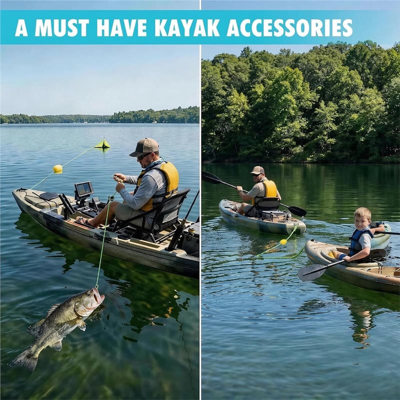 X08A Linka do kotwicy z bujną  – Fishing Kayak Anchor recenzja i cena