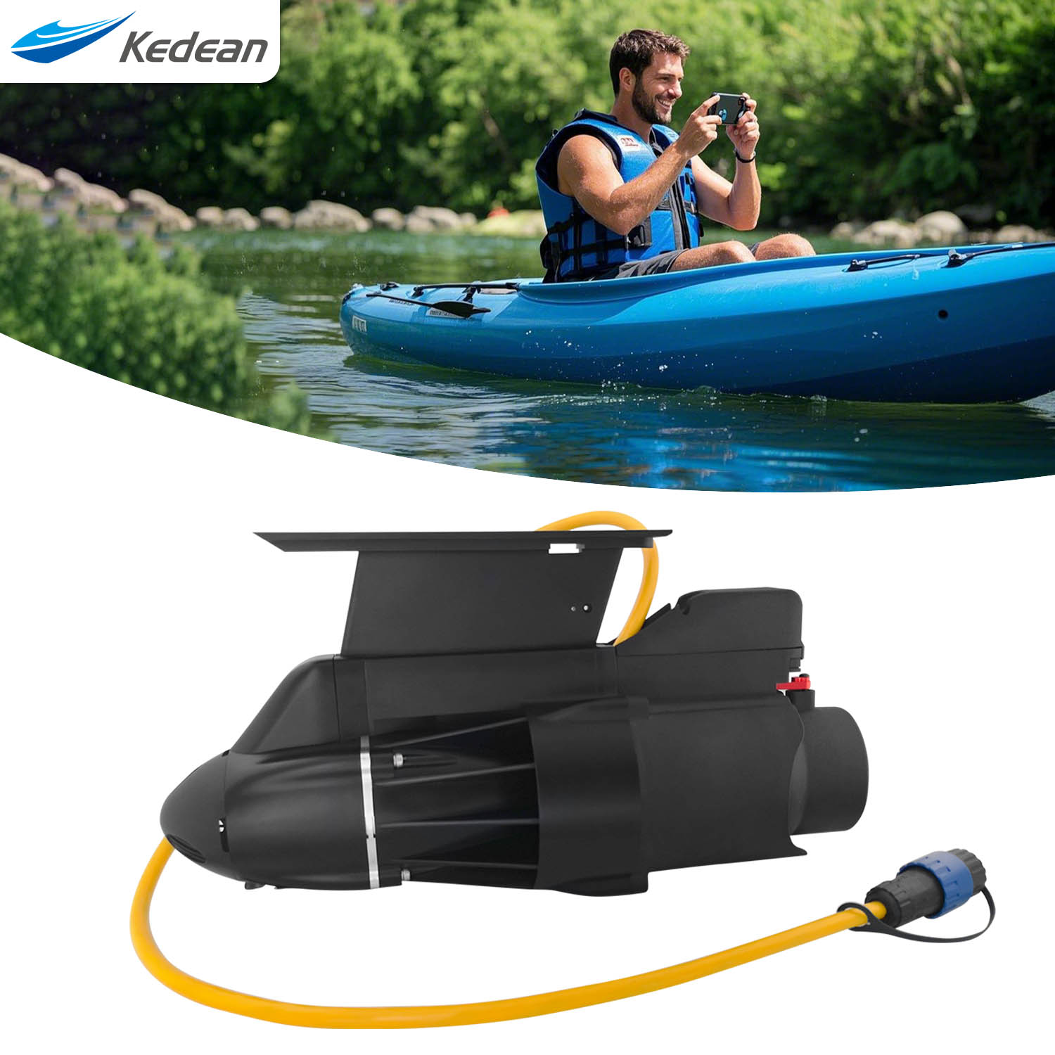 Silnik elektryczny do łodzi ry – Fishing Kayak Trolling Motor recenzja i cena