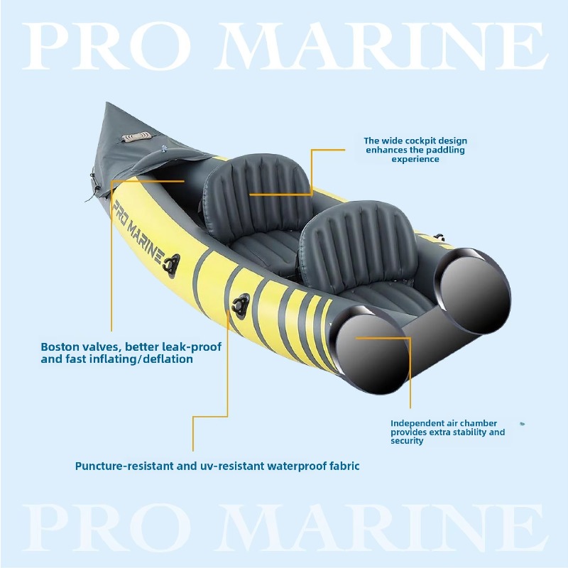 Uniwersalna pontonowa łódź do  – Fishing Kayak Inflatable recenzja i cena