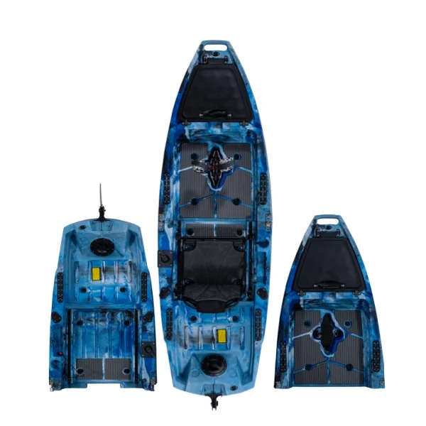 Modułowy 1-osobowy plastikowy  – Fishing Kayak Pedal Drive recenzja i cena