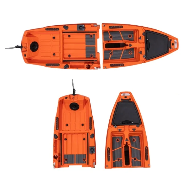 Modułowy 1-osobowy plastikowy  – Fishing Kayak Pedal Drive recenzja i cena