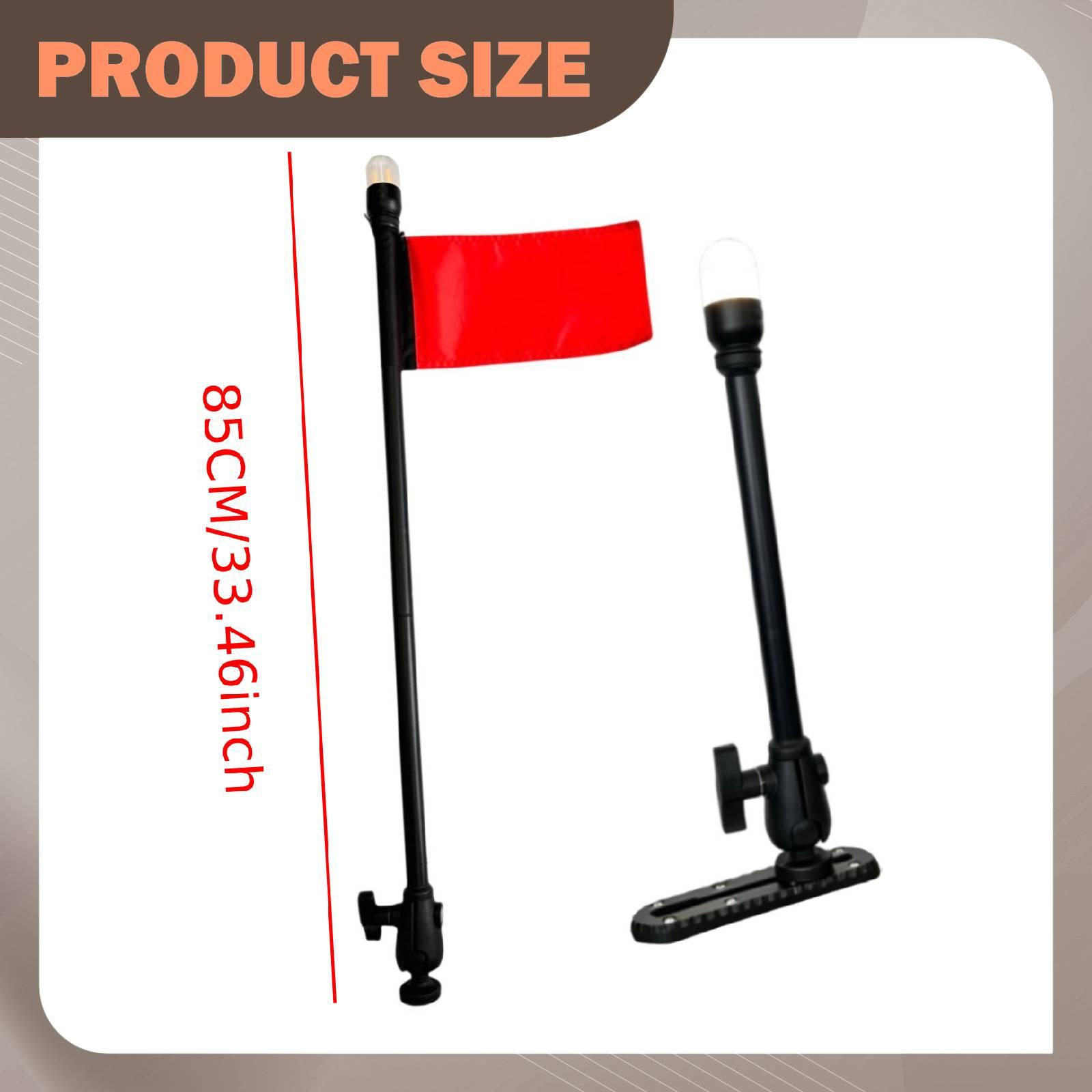Lampa kajakowa z czerwoną flag – Fishing Kayak Paddle recenzja i cena