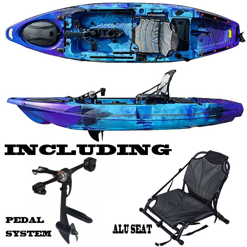 Profesjonalny kajak wędkarski  – Fishing Kayak Sit In recenzja i cena