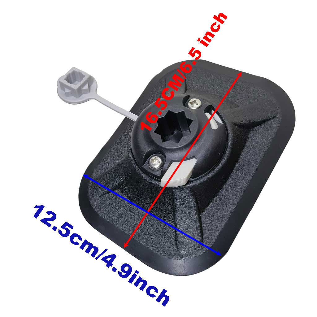 Uchwyt na wędkę do pontonu PVC – Fishing Kayak Fish Finder Mount recenzja i cena